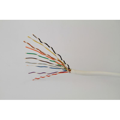 YTKSY kabel 10x2x0,5 - bílý