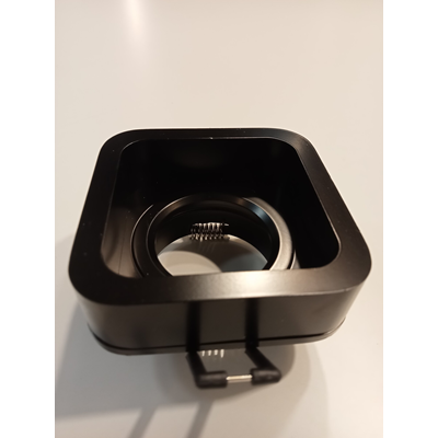 YUVA 1X50W GU10 EINBAU SCHWARZ