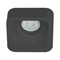 YUVA 1X50W GU10 RECESSED BLACK