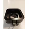 YUVA 1X50W GU10 RECESSED BLACK