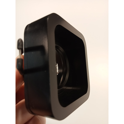 YUVA 1X50W GU10 RECESSED BLACK