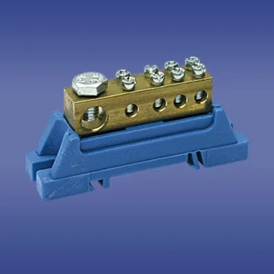 Z-0001/B Montageklemme blau