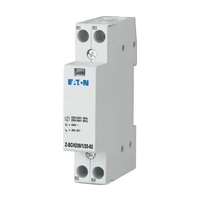Z-SCH230/1/25-02 Installation contactor Z-SCH 1MU wide 230VAC 2 NC