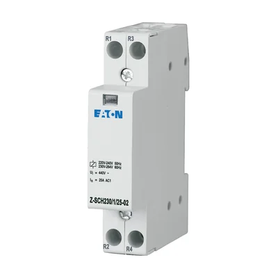 Z-SCH230/1/25-02 Installation contactor Z-SCH 1MU wide 230VAC 2 NC