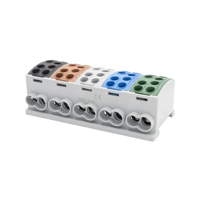 Zacisk HLK 5x125A-2 (1x35,1x25 / 1x35,1x25) (3L+N+PE) IP20