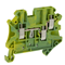 Zacisk przewodu ochronnego UT 4-TWIN-PE