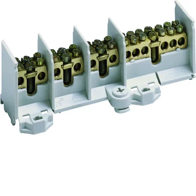 Zaciski rozgałęźne 4-polowe 25/2x16mm2