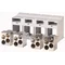 Zaciski tunelowe 4-bieg., NZM4-4-XKA