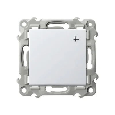 ZAFIRO Conector cruzado blanco
