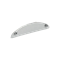 Заглушка короба DCS 85x18 мм, алюміній