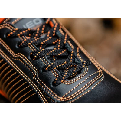 Zapatos de trabajo de cuero SB FO, puntera de acero, talla 44