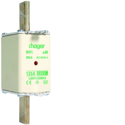 Запобіжник ножовий NH1 aM 690V 125A