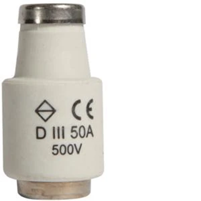 Запобіжник швидкий DIII/E33 Bi-Wts 50A 500V