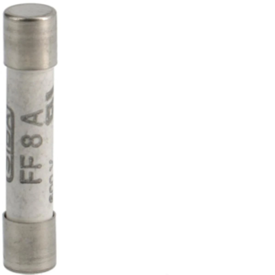 Запобіжник скляний 6.3x32mm FF 8A 250V