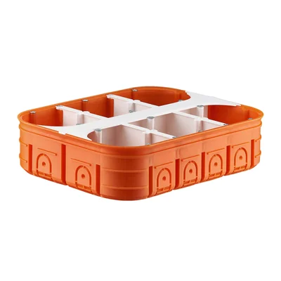 Zapuštěná krabice M6x60F MULTIWALL oranžová