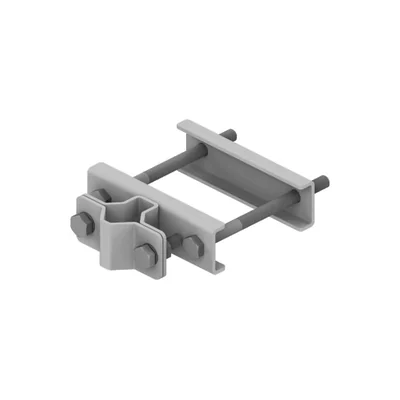 Žárově pozinkovaný držák na nosné trubky stožáru o průměru 33/100 mm