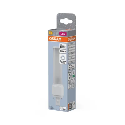 Žárovka DULUX D LED FR 26 CCG, síťové napájení 10W 840 G24d-3