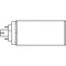 Žárovka DULUX LED T/E18 HF V 7W 840 GX24Q-2 LEDV LEDVANCE
