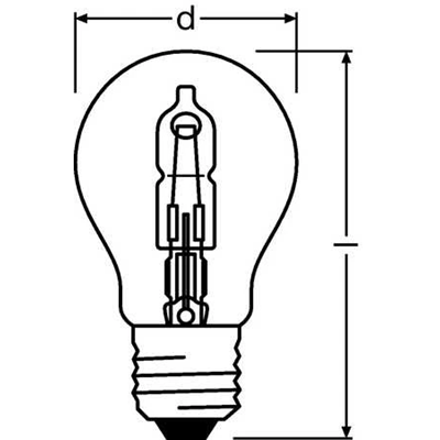 Żarówka halogenowa 64541 PRO ECO 20W E27