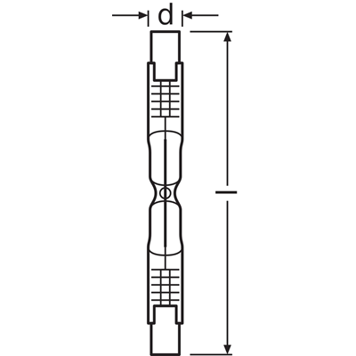 Żarówka halogenowa HALOINE 64684 ECO 48W R7s