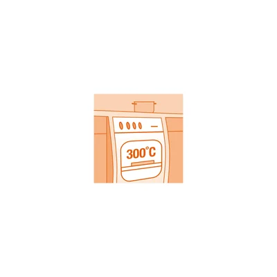 Żarówka halogenowa HALOPIN® OVEN 25 W 230 V G9