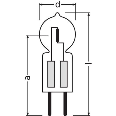 Żarówka halogenowa HALOSTAR ECO 64432 IRC 35 W GY6,35