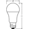Żarówka LED VALUE CLASSIC A 13W (100W) E27 6500K 1521lm