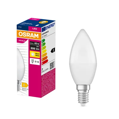 Żarówka LED VALUE CLASSIC B 7W (60W) E14 2700K 806lm