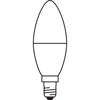 Żarówka LED VALUE CLASSIC B 7W (60W) E14 2700K 806lm