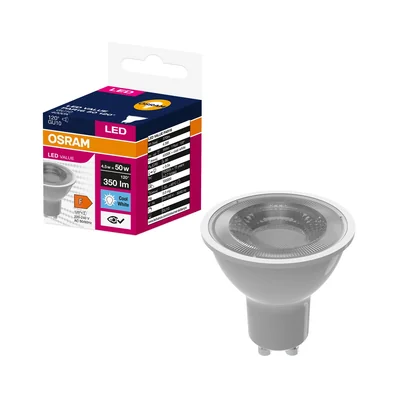 Żarówka LED VALUE PAR16 4,5W (35W) GU10 4000K 350lm