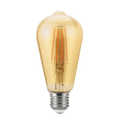 Żarówka Lumax LED ST64 E27 7W 700lm WW 822 360° COG AMBER 220-240V