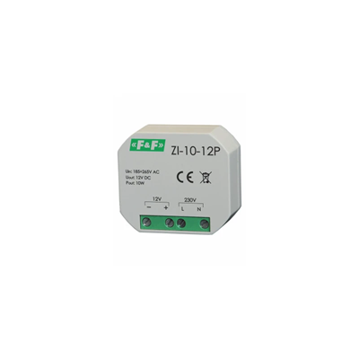 Zasilacz impulsowy do puszki, 12V, 10W