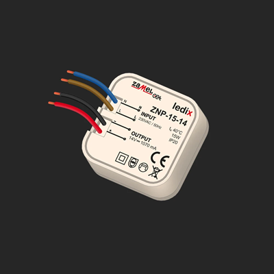 Zasilacz LED dopuszkowy 14V DC 15W