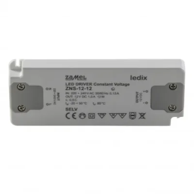 Zasilacz LED slim 12V DC 12W