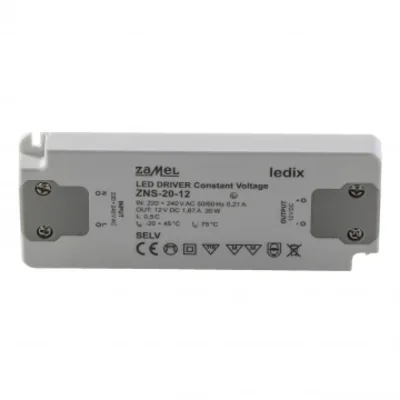 Zasilacz LED slim 12V DC 20W