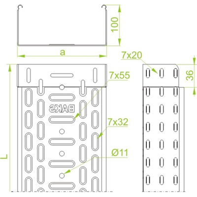 Zásobník KGL100H100/3