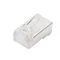 Zástrčka RJ45 cat.5e STP pro kulatý kabel, 100 ks
