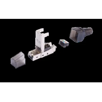 Zástrčka RJ45 kat. 6A STP (bez nářadí)