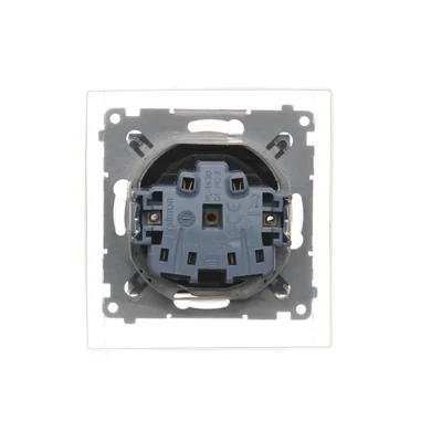 Zásuvka pro verzi IP44 s rámovým těsněním (modul) 230V hnědá, matná metalíza
