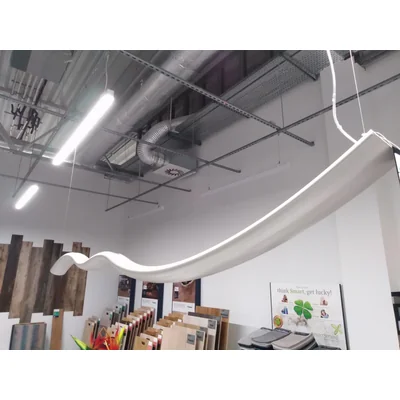 Závěsná lampa WAVE FOSCARINI Display, bílá