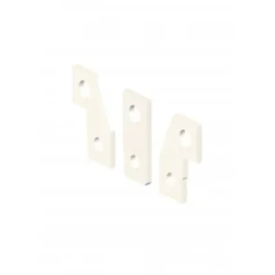 ZB2 400/4 Offset Extended rail connections (1 set = 4 pcs.)
