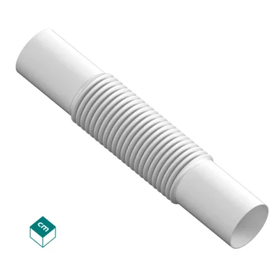 ZCL / Flexibilní PVC-U konektor bílý 28 (100 ks/balení)