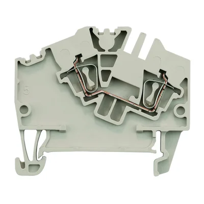 ZDU 2.5-2 Through rail connector, catalog number 1772060000