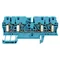 ZDU 2.5/4AN BL Through rail connector, catalog number 1608580000