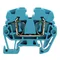 ZDUA 2.5-2 BL Through rail connector, catalog number 1720930000