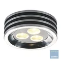 Zebled Redondo empotrable aluminio LED 3200K