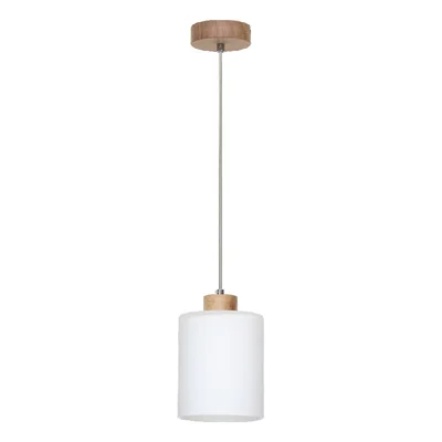 ZEFIR Lampada a sospensione 15 cm 60 W E27, rovere oliato