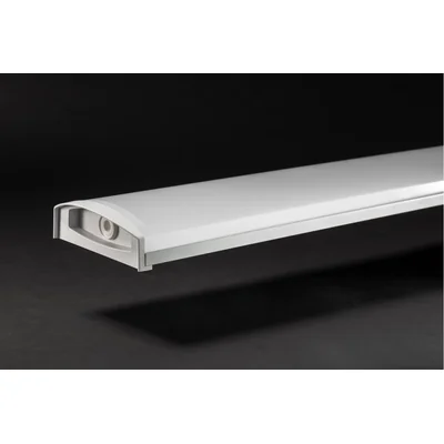 ZEFIR PRO LED LUMINAIRE, 48W, 4400lm, AC220-240V, 50/60 Hz, PF>0.9, RA≥80, IP44, IK06, 140°, 4000K, 120cm