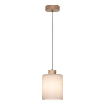 ZEFIR Závěsná lampa 15cm 60W E27, olejovaný dub