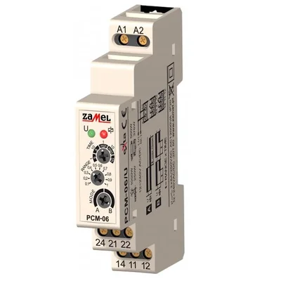 Zeitrelais 12-240V AC/DC Typ: PCM-06/U